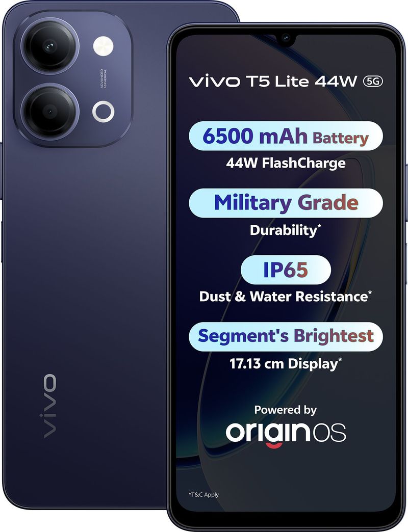 vivo T5 Lite 44W 5G (Twilight Shadow, 128 GB, 6 GB RAM) - Image 2