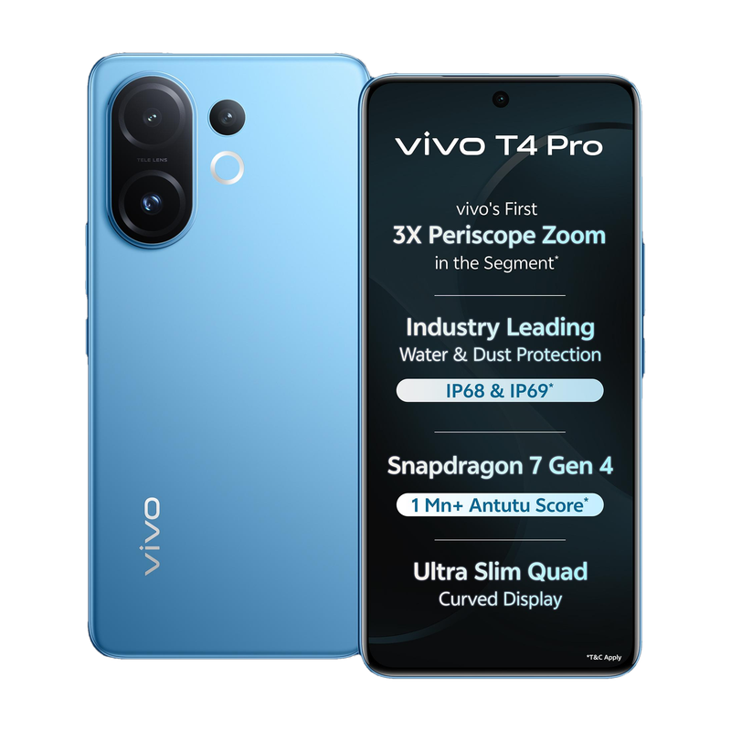 vivo T4 Pro 5G (Nitro Blue, 128 GB) 8 GB RAM