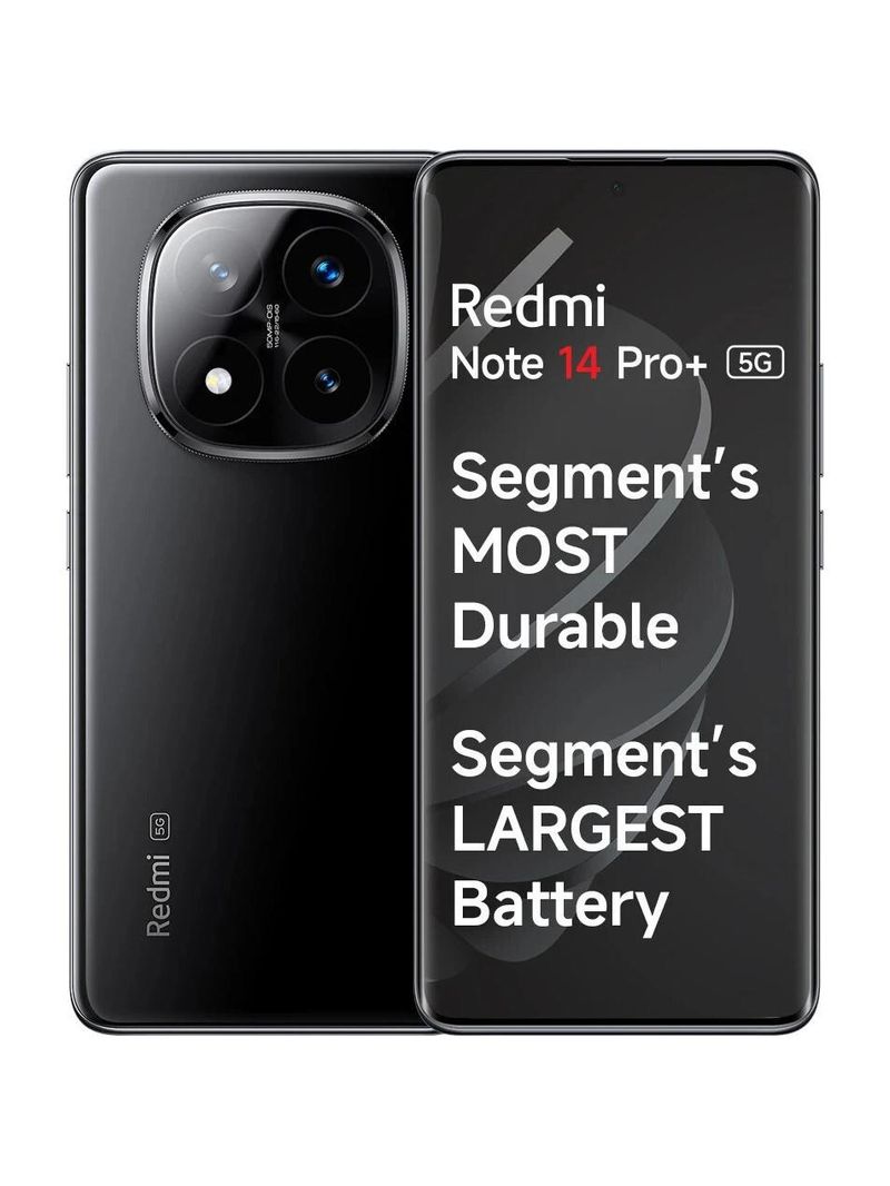 Redmi Note 14 Pro+ 5G Titan Black 128GB 8GB RAM - Image 2