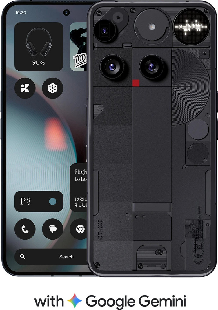 nothing phone 3 black 256 gb