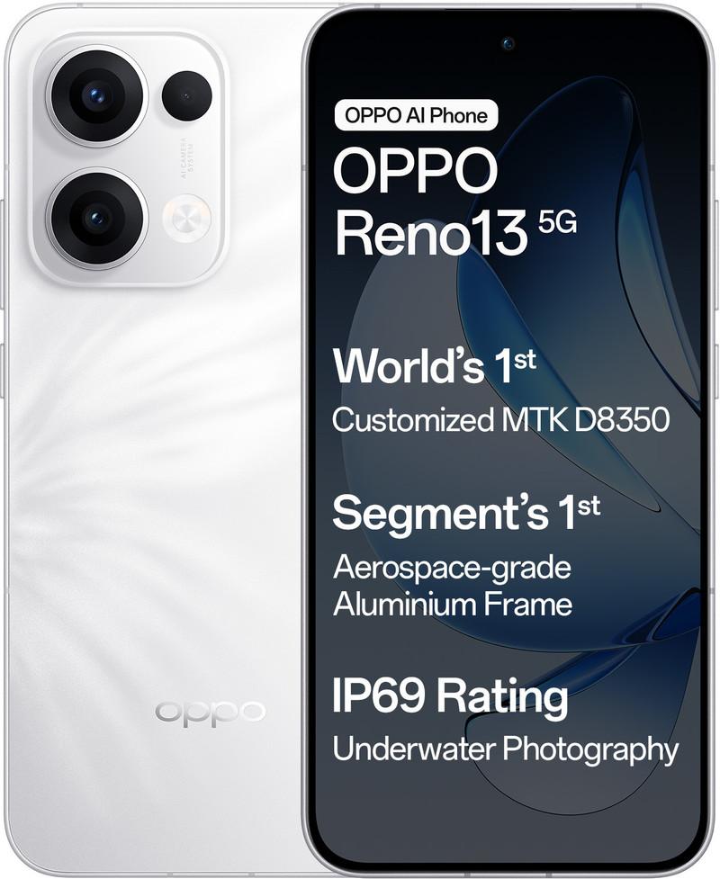 oppo reno13 5g ivory white 128 gb