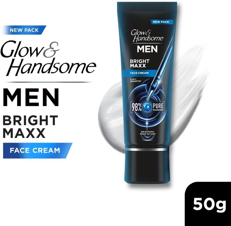Glow & Handsome Instant Brightness Cream 50g - Image 3
