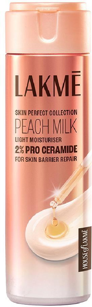 Lakmé Peach Pro Ceramide Moisturizer with Vitamin E For Dry, Normal & Sensitive Skin