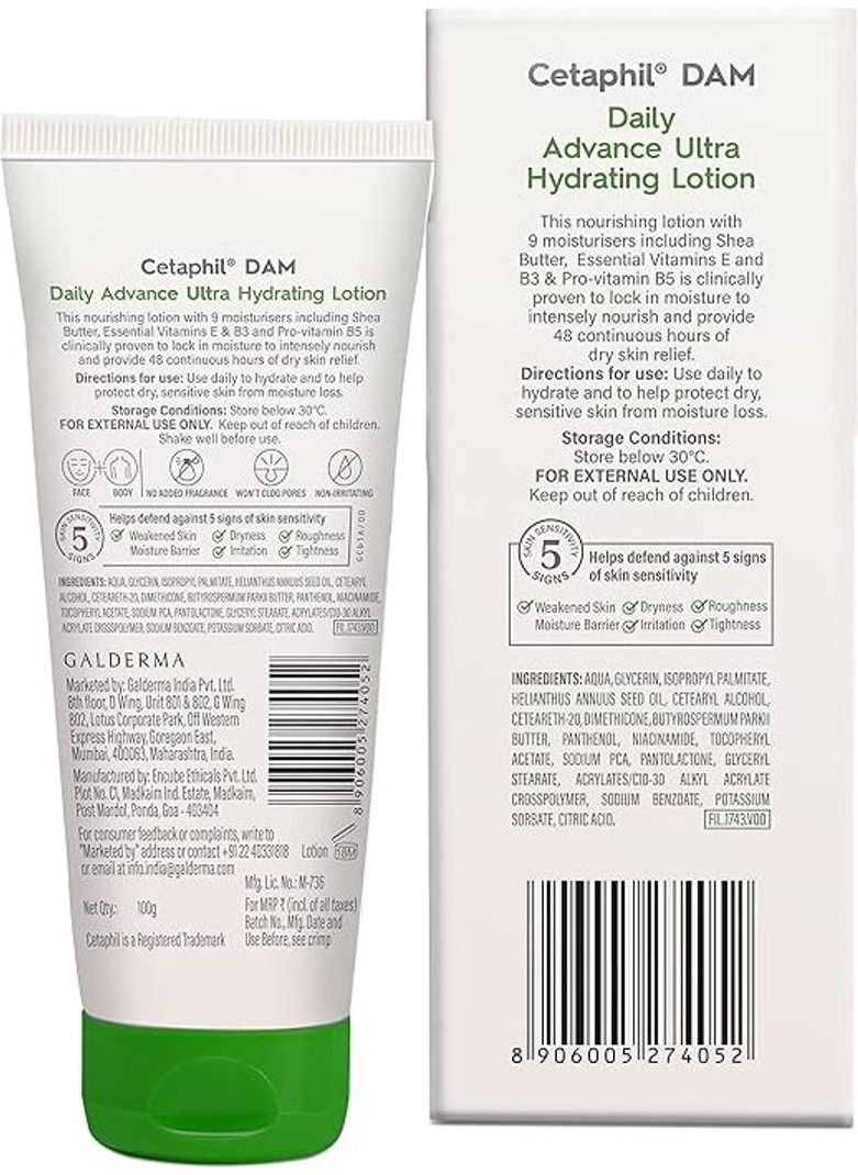 Cetaphil Daily Advance Ultra Hydrating Lotion - Pack of 2 - Image 5