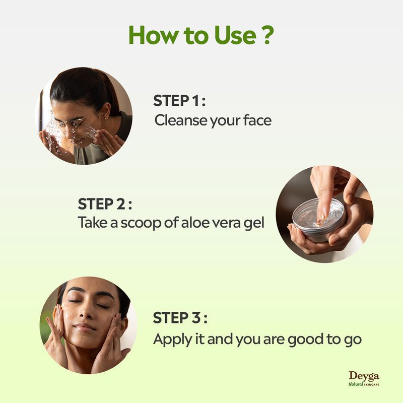 Deyga Aloe Vera Gel 100% Pure Multipurpose - Image 6
