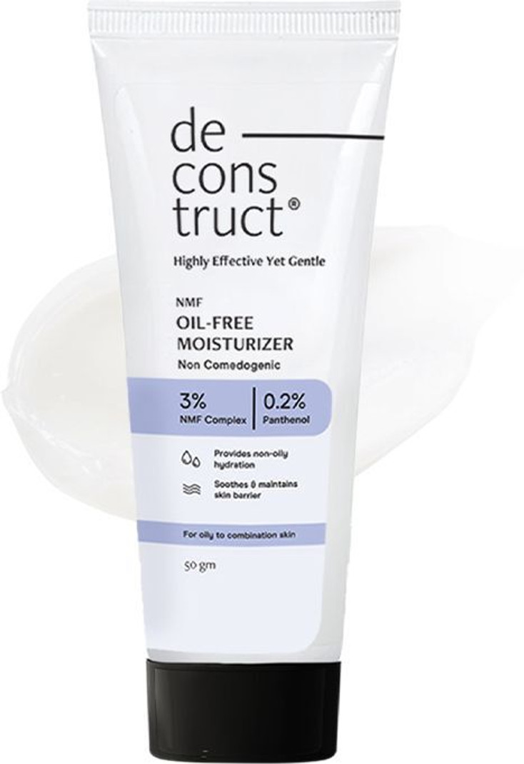 Deconstruct Oil-Free Moisturizer | Non Sticky,Fast absorbing |72 Hr Hydration for Oily Skin