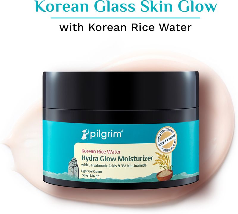 Pilgrim Korean Rice Water Hydra Glow Brightening Moisturizer - Image 2