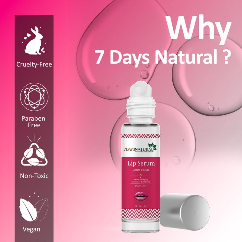 7 Days Lip Serum Balm Pink - Image 4