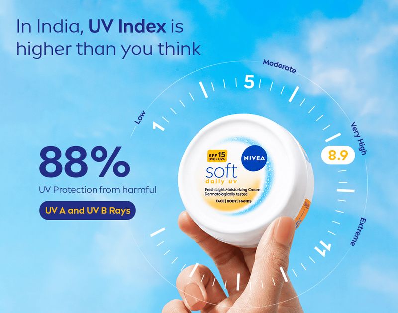 NIVEA Soft Daily UV Light Moisturizer SPF-15 50ml - Image 4