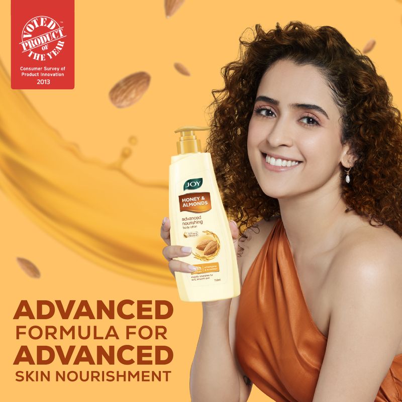 Joy Honey & Almonds Nourishing Body Lotion - Image 3