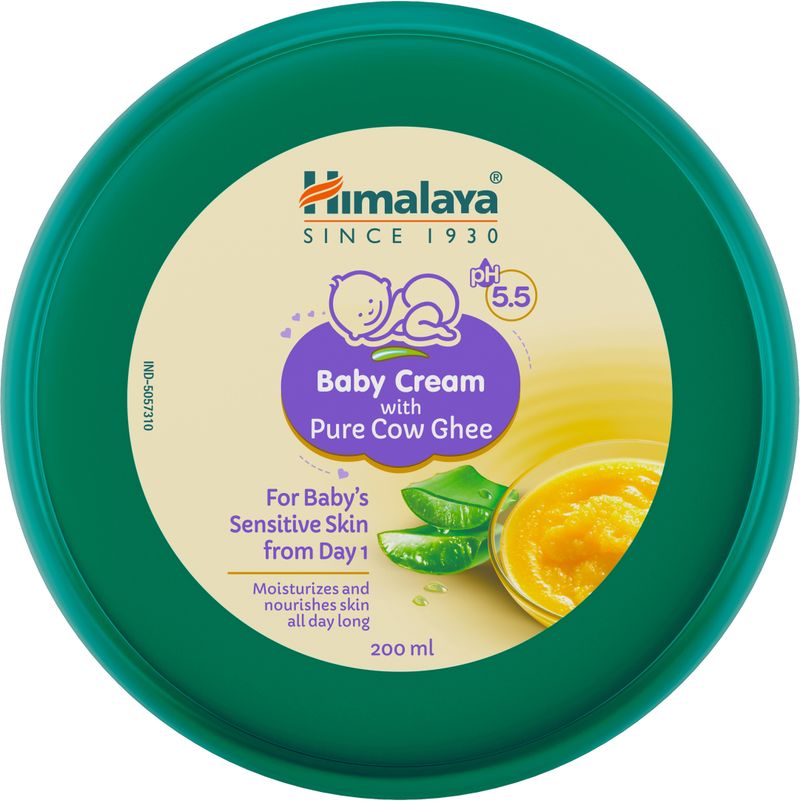 Himalaya Baby Cream With Pure Cow Ghee 200 ml - Image 3