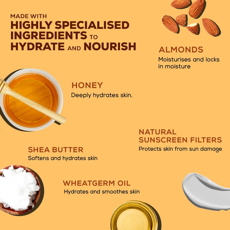 Joy Honey & Almonds Nourishing Body Lotion - Image 4