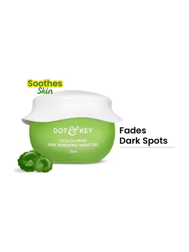 Dot & Key Cica Calming Skin Renewing Night Gel Moisturizer - Image 2