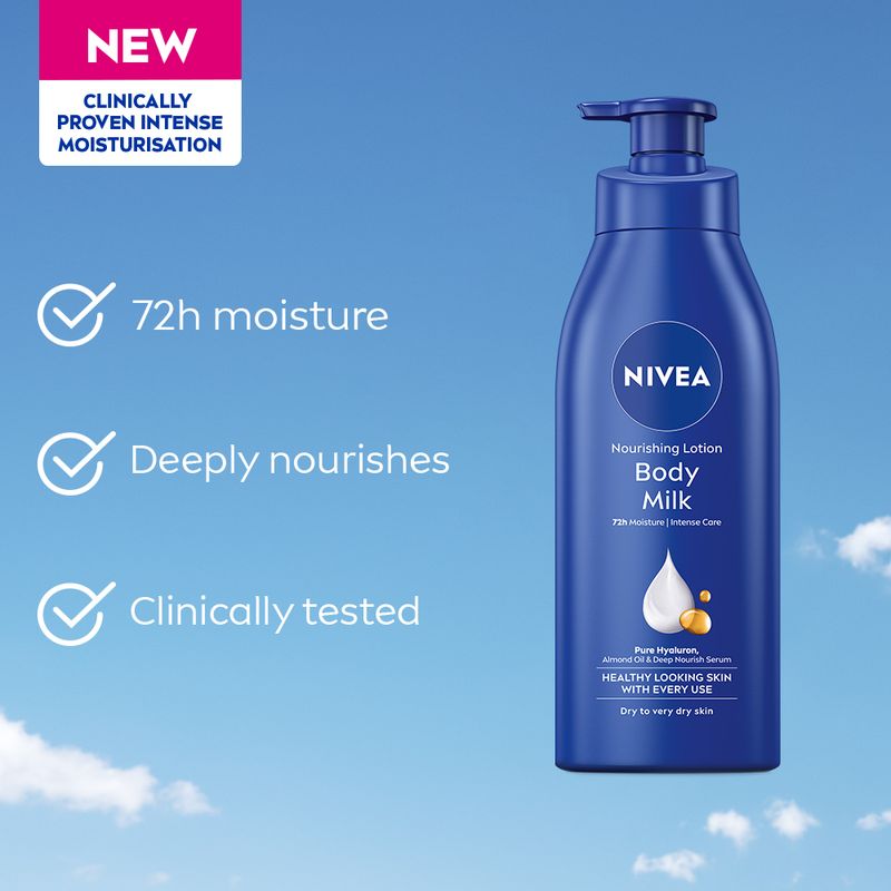 NIVEA Body Milk, Moisturizer Lotion, 200 ml - Image 5