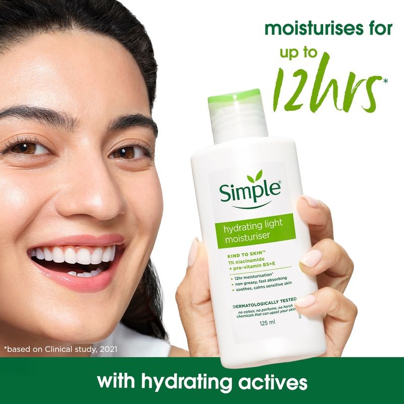 Simple Kind To Skin Hydrating Light Moisturiser 125 ml - Image 5