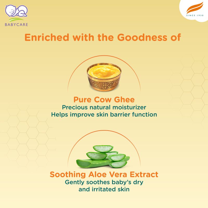 Himalaya Baby Cream With Pure Cow Ghee 200 ml - Image 5