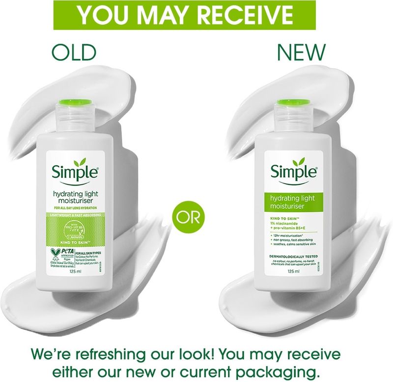 Simple Kind To Skin Hydrating Light Moisturiser 125 ml - Image 4