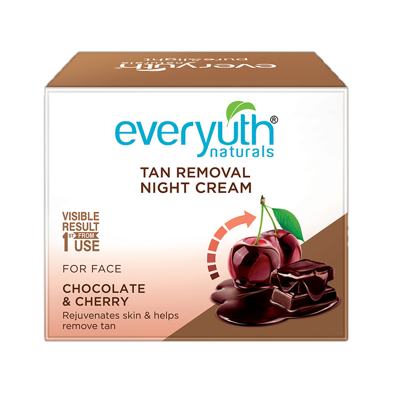 Everyuth Naturals Tan Removal Choco Cherry Night Cream (50 g)