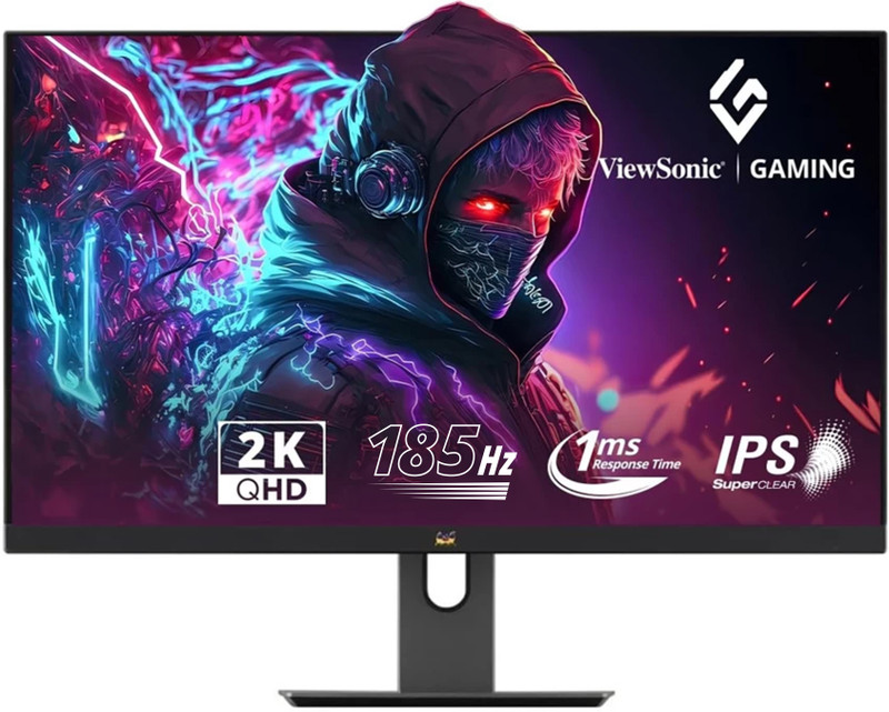 ViewSonic 68.58 cm (27 inch) Quad HD IPS Panel with HDR10, 137 sRGB, Height Adjustment, Swivel, Tilt, Pivot, Eye Care, 2 x HDMI, Display Port Gaming M