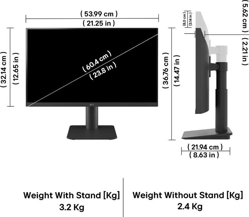 LG UltraGear 24 inch Full HD IPS Monitor - Image 5