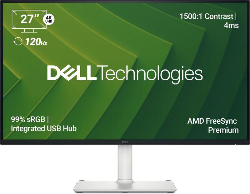 DELL S Series 27 inch 4K Ultra HD LED Monitor - Image 2