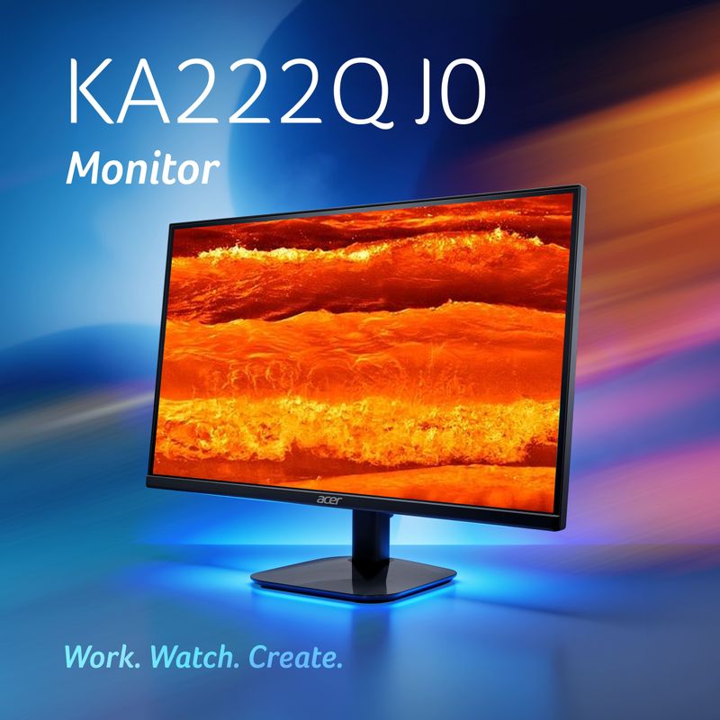 Acer KA222Q 22 inch Full HD IPS Monitor - Image 3