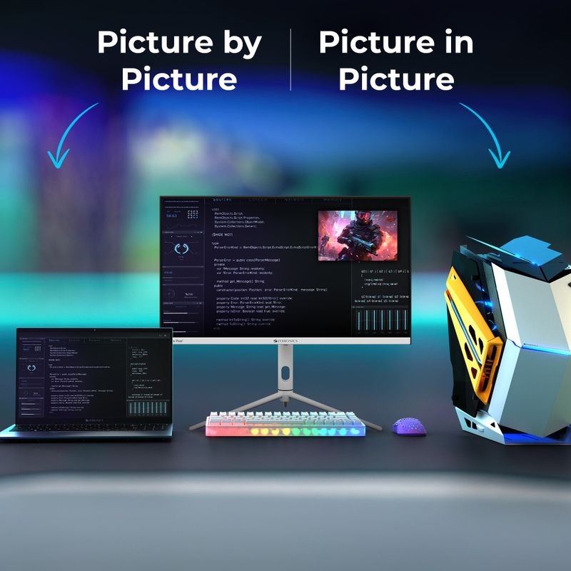 ZEBRONICS 27 inch Quad HD VA Panel Monitor - Image 6
