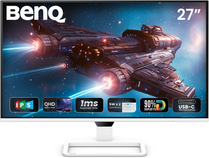 Benq Ew 68.58 Cm 27 Inch Quad Hd Led Backlit Ips Panel Gaming Monitor Ew270q