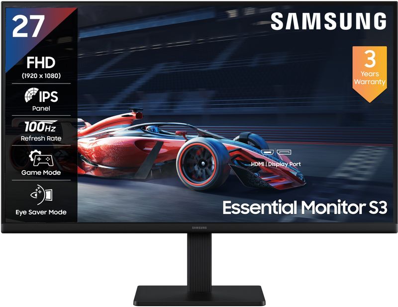 Samsung S3 27 inch Full HD LED Monitor - Image 2