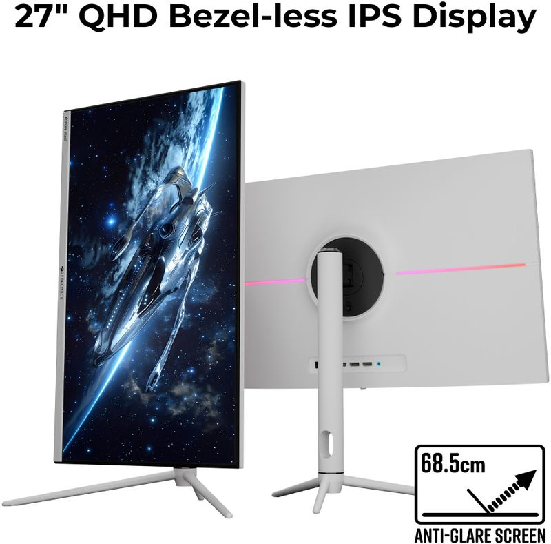 ZEBRONICS 27 inch Quad HD VA Panel Monitor - Image 3