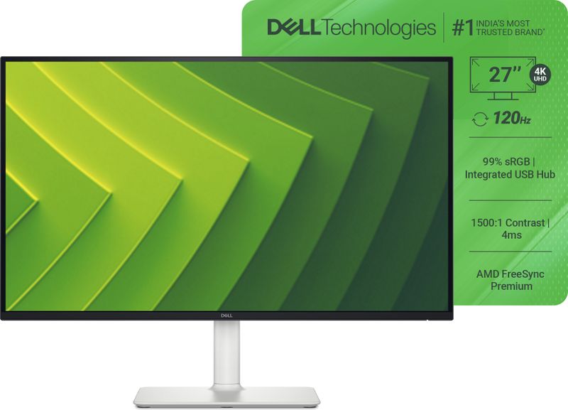 DELL S Series 27 inch 4K Ultra HD LED Monitor - Image 3