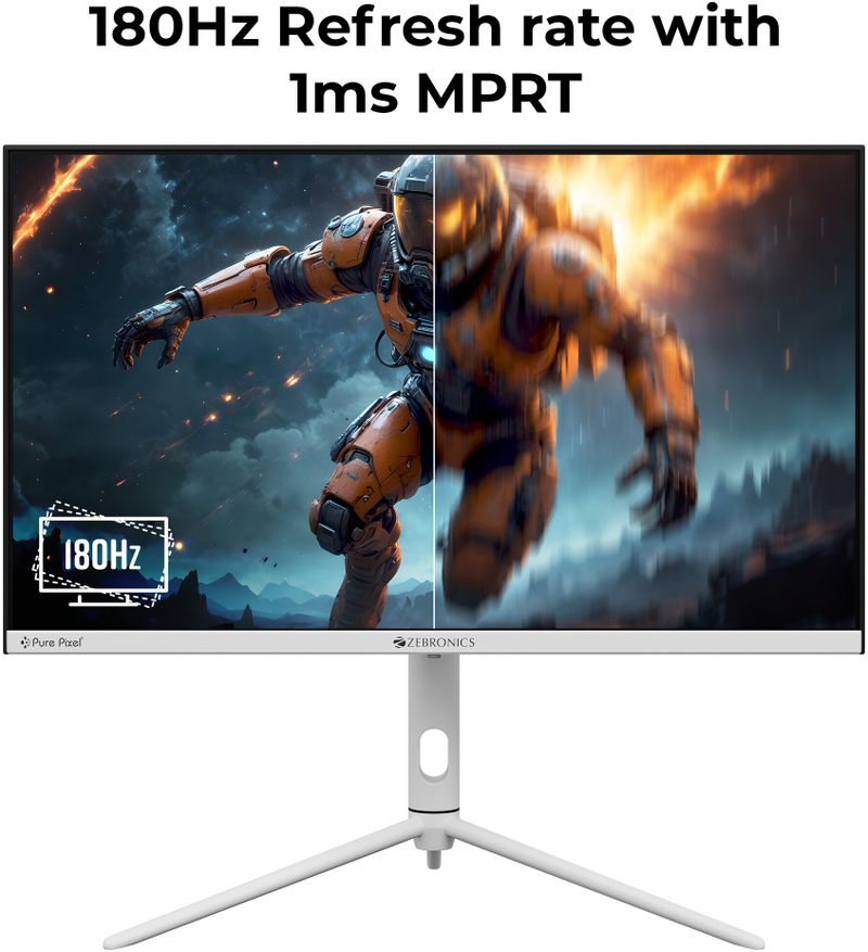 ZEBRONICS 27 inch Quad HD VA Panel Monitor - Image 4