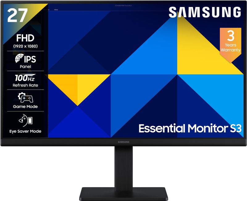 Samsung S3 27 inch Full HD LED Monitor - Image 2