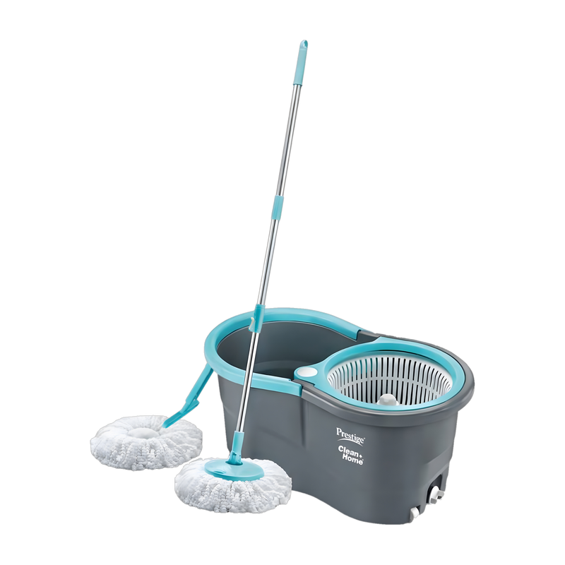 Prestige Alpha with 2 Microfiber heads 360 Degree Spinner Mop Set