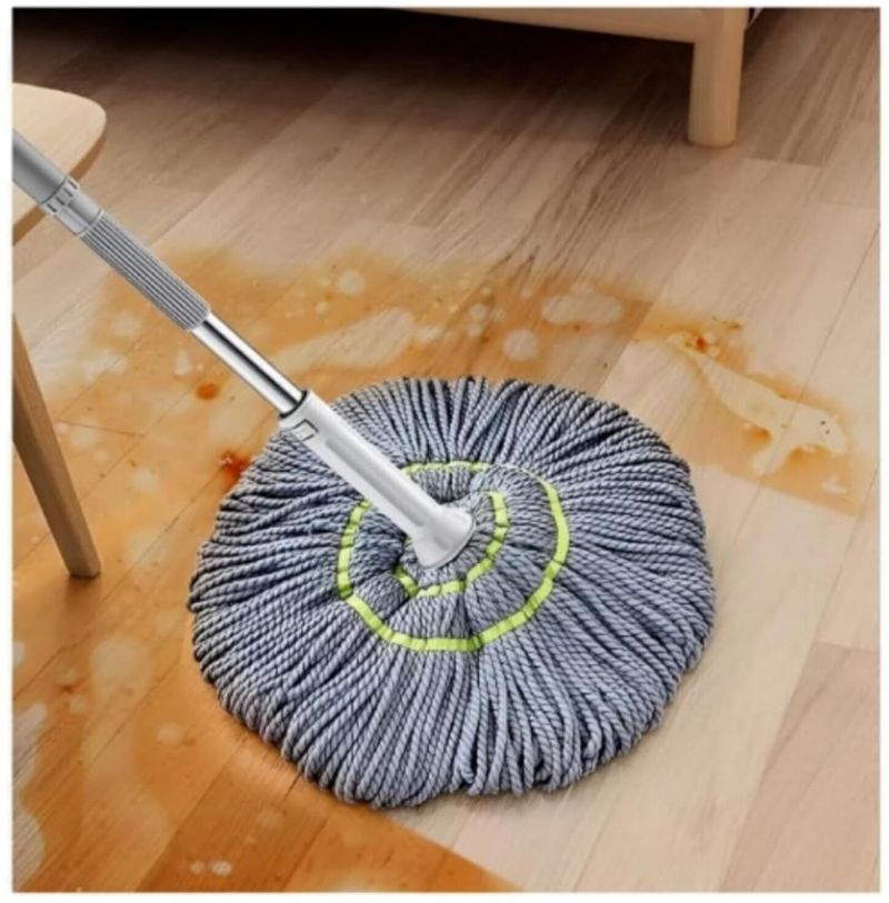 MAHADEV ENTERPRISE Microfiber Twist Mop for Floor Cleaning, Squee...more deal from flipkart