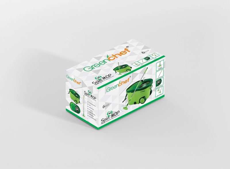 Greenchef 360 Degree Spin Mop Set - Image 5
