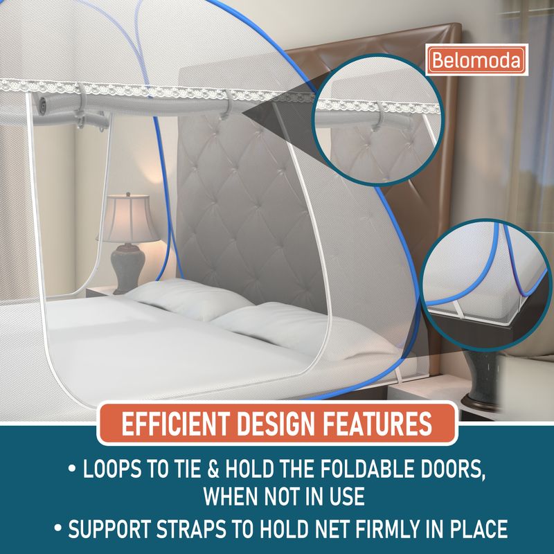 BELOMODA King Size Polyester Mosquito Net - Image 6