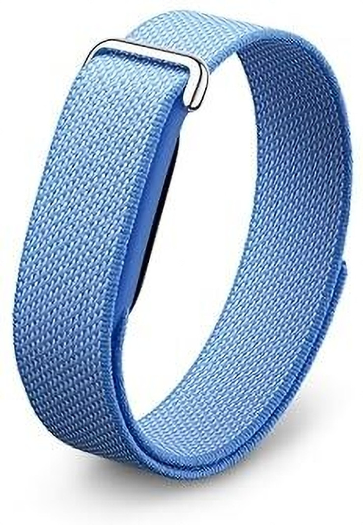 Google Fitbit Air Screenless Fitness Tracker Smart Band Heart Rate Sleep Tracker Band  Motion Controller (Blue, For Mobile)