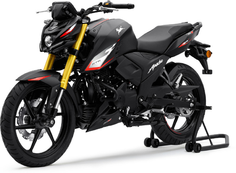 TVS Apache RTR 160 4V (TFT) Booking for Ex-Showroom Price Marine Blue