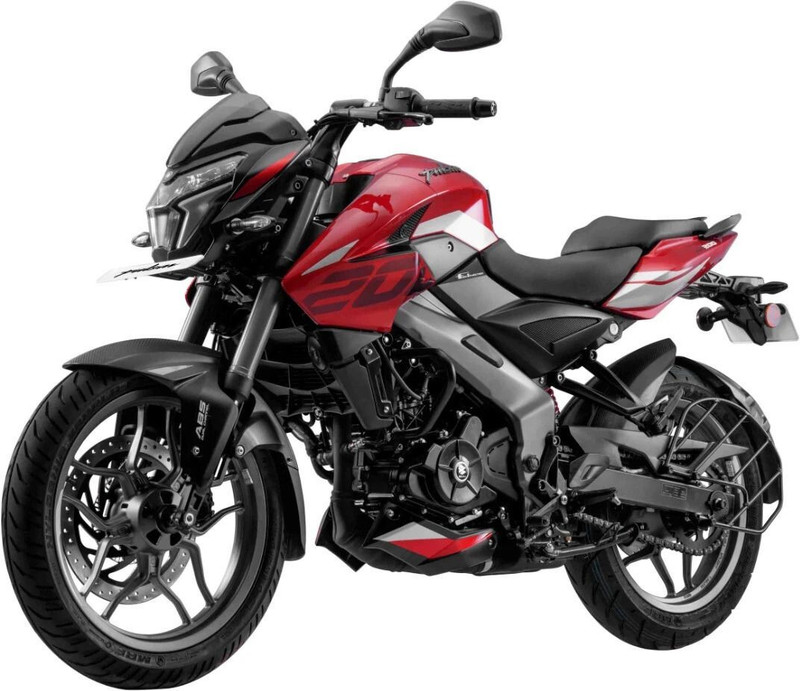 BAJAJ Pulsar NS 200 UG Booking for Ex-Showroom Price Cock Wine Red - White