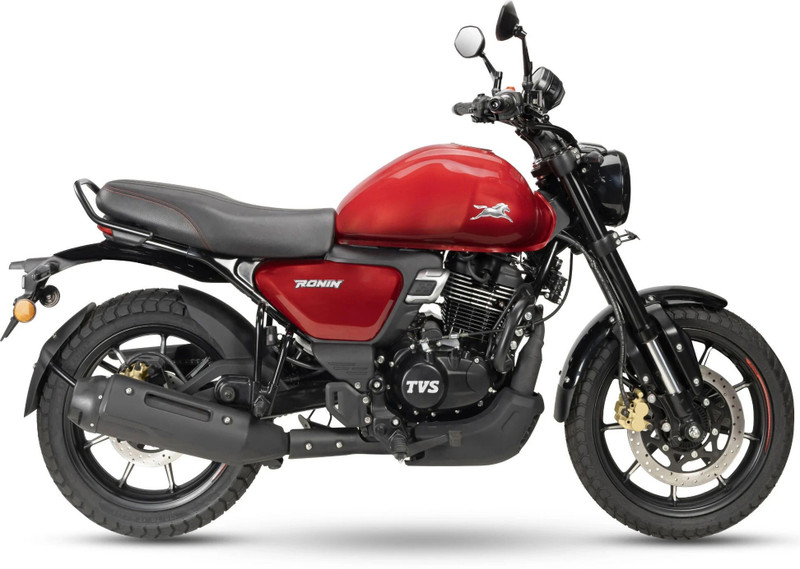 TVS Ronin Base Booking for Ex-Showroom Price Magma Red