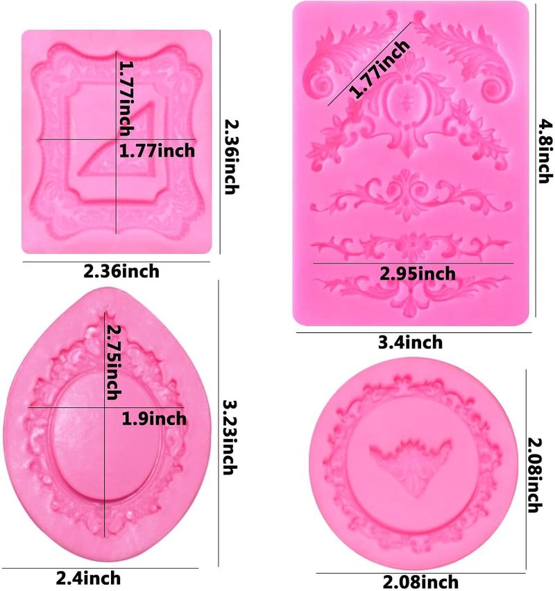 LEGACYCART Silicone Fondant & Gum Paste Mould - Image 3