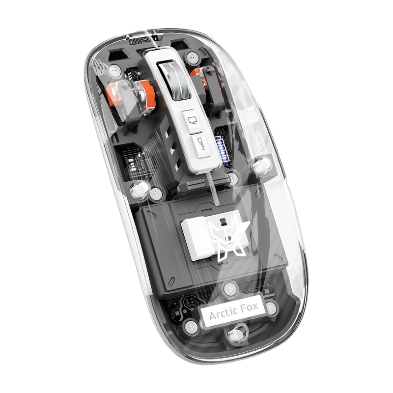 Arctic Fox Pureview Transparent Ambidextrous Optical Gaming Mous...more deal from flipkart