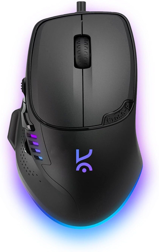 Kreo Hawk Wired Ambidextrous Optical Gaming Mouse Pixart Sensor,...more deal from flipkart