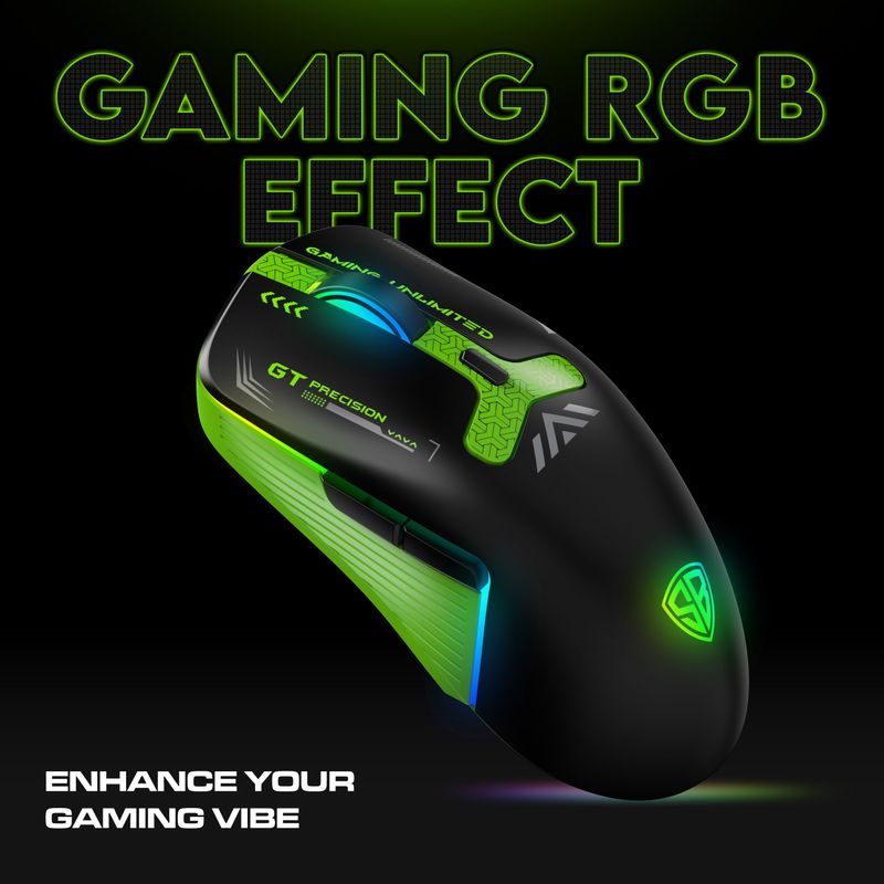 SpinBot Clutch GT500 Ergonomic Gaming Mouse 4800 DPI - Image 5