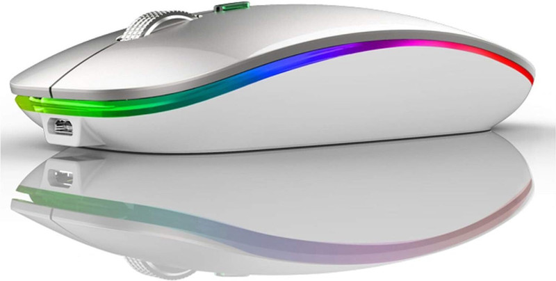 Flipkart SmartBuy Rechargeable Mouse TCM500 Wireless Ergonomic Optical Mouse (Multicolor)