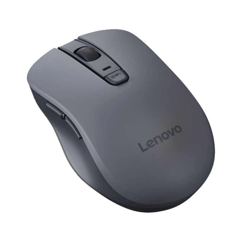 Lenovo WL310 Wireless Ergonomic Optical Mouse Bluetooth Silent Mouse (Grey)