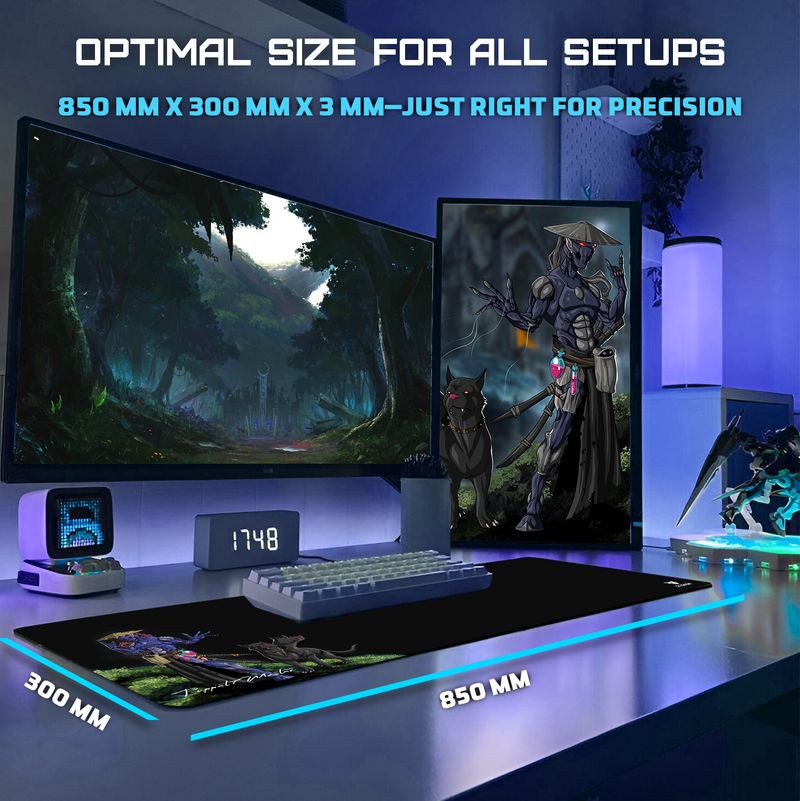 EVOFOX Puppet Master X85 Gaming Mousepad - Image 5
