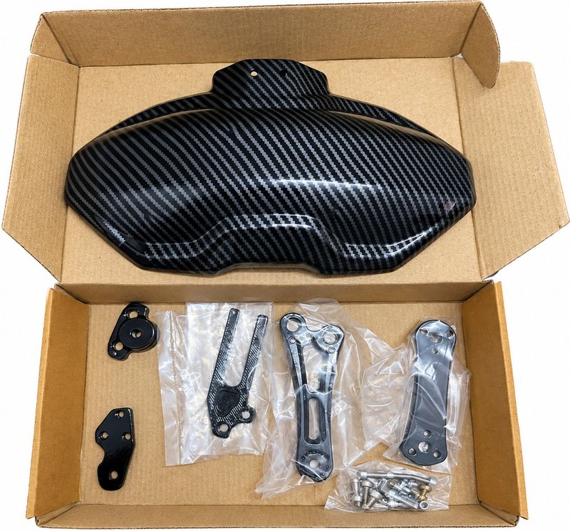 DUKAN/24 Rear Mud Guard For Universal Bike - Image 4