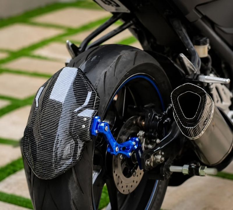 DUKAN/24 Rear Mud Guard For Universal Bike - Image 5
